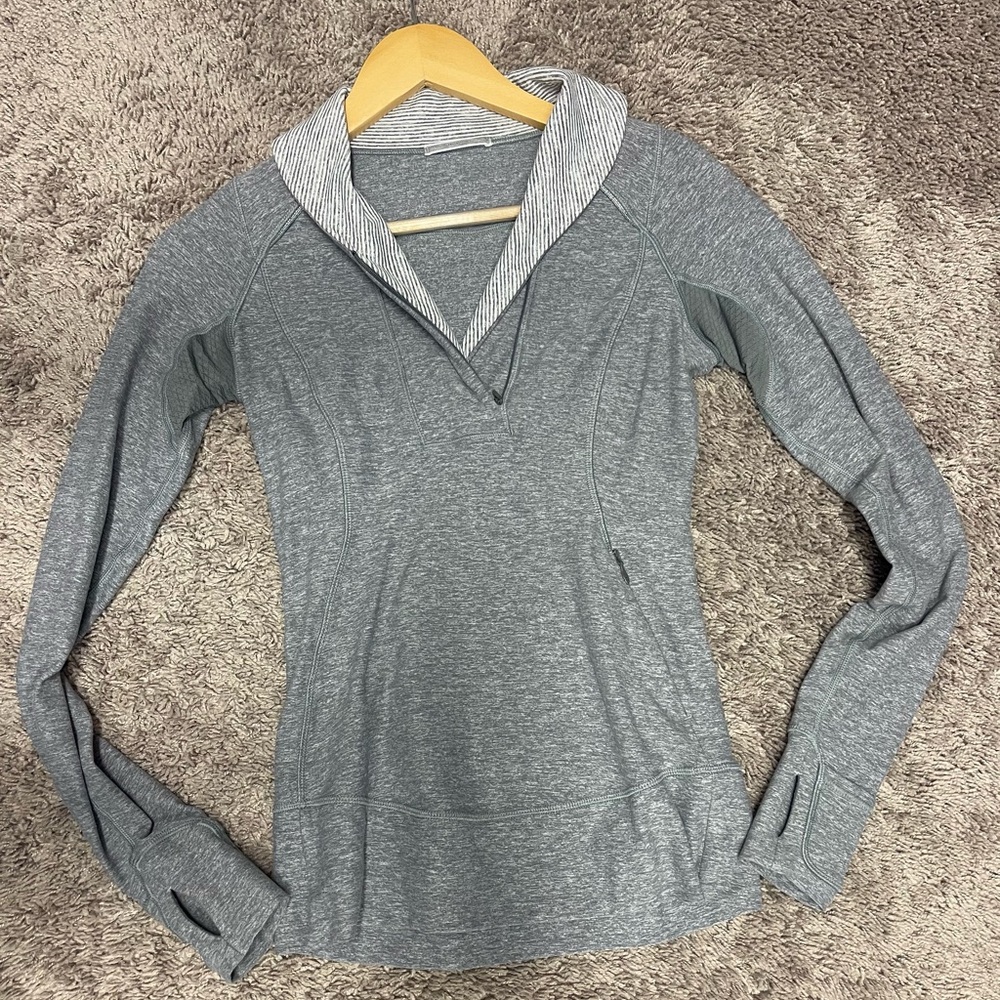Lululemon Athletica Gray Women's Hoodie